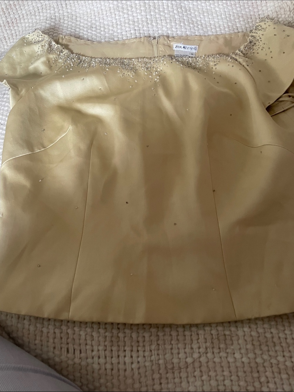 Zola Evening fitted bodice